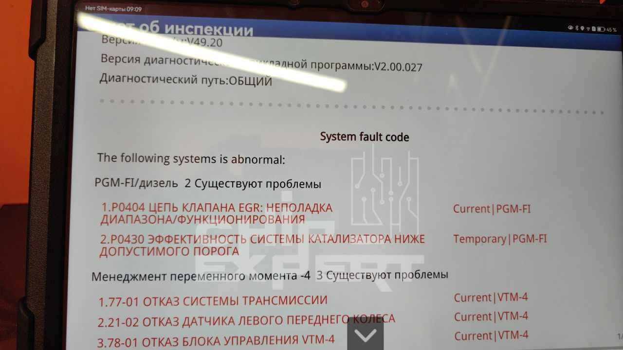 Ошибки по ЕГР