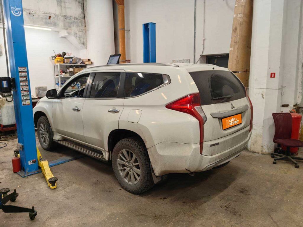 Чип-тюнинг, удаление ЕГР и сажевого фильтра Mitsubishi Pajero Sport 2.4D 2018