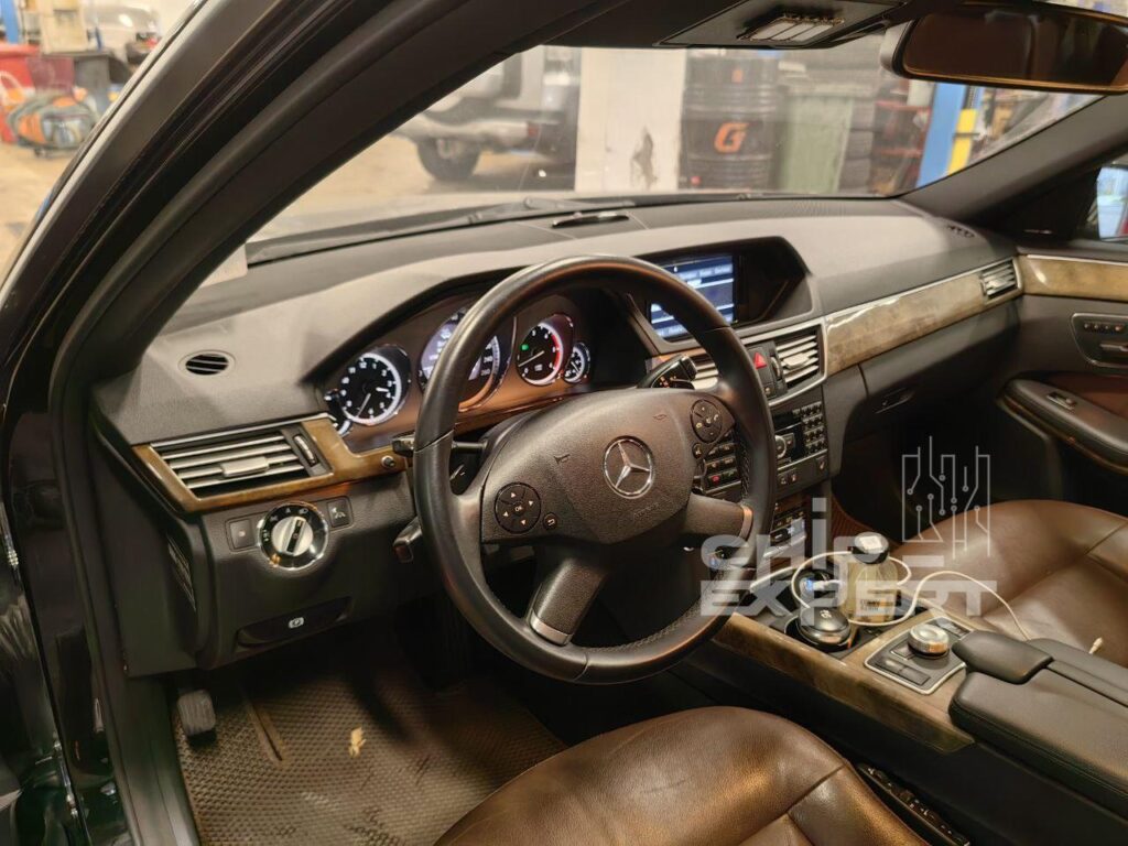 Отключение ЕГР, удаление сажевого фильтра и чип-тюнинг Mercedes E212 3.0D 2010