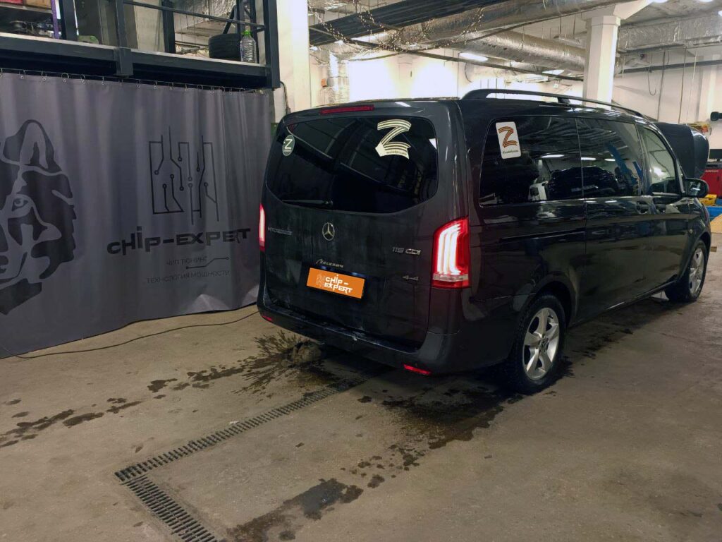 Отключение мочевины Mercedes-Benz Vito 119 CDI 4x4