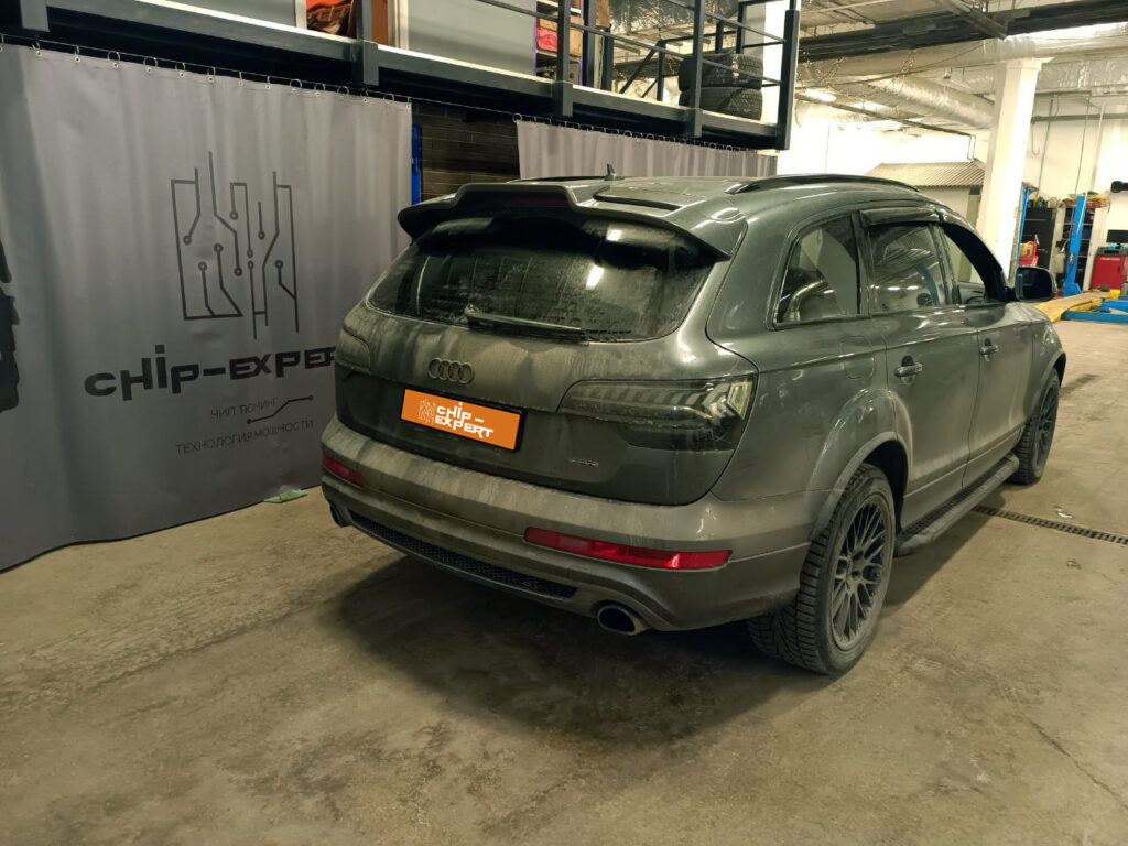 Чистка впуска и вихревых заслонок Audi Q7 4.2 TDI 2015