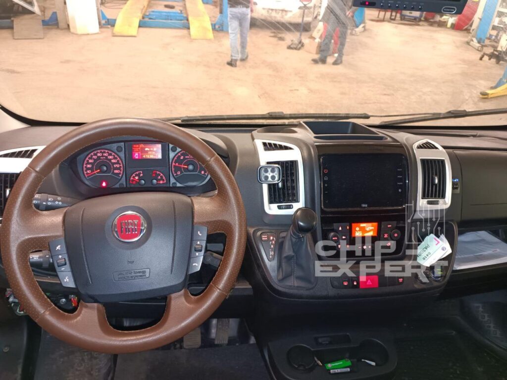 Отключение Adblue, EGR и DPF на Fiat Ducato 2.3D 2020