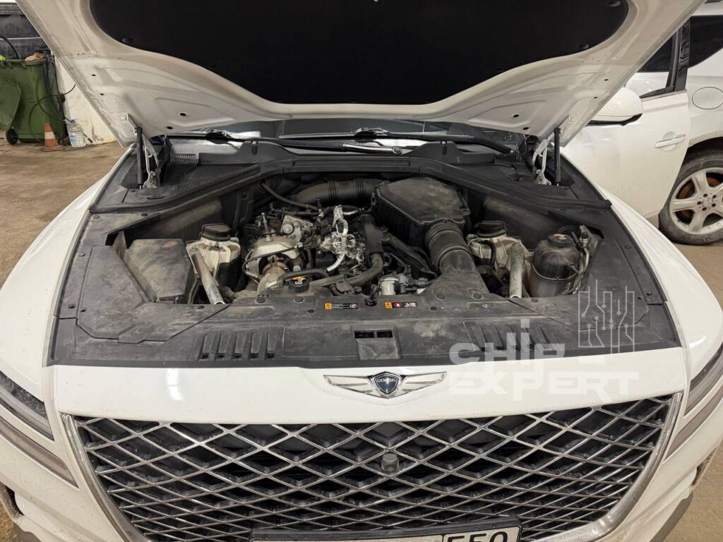 Отключение мочевины Genesis GV80 3.0D 2022