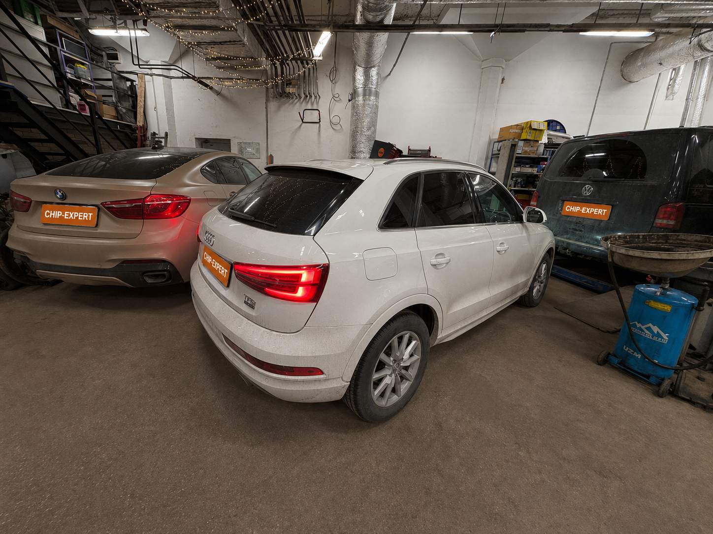 задний ракурс автомобиля Audi Q3 2015 в CHIP-EXPERT — chip-expert.pro