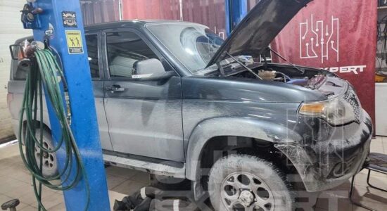 процесс чип-тюнинга UAZ Patriot 2023 в CHIP-EXPERT — chip-expert.pro