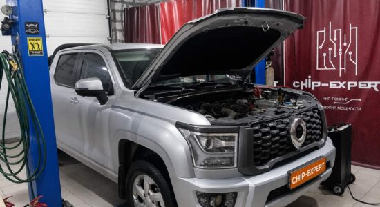 GWM King Kong 2023 в Чип-Эксперт, открытый капот перед работами с DPF и EGR — chip-expert.pro