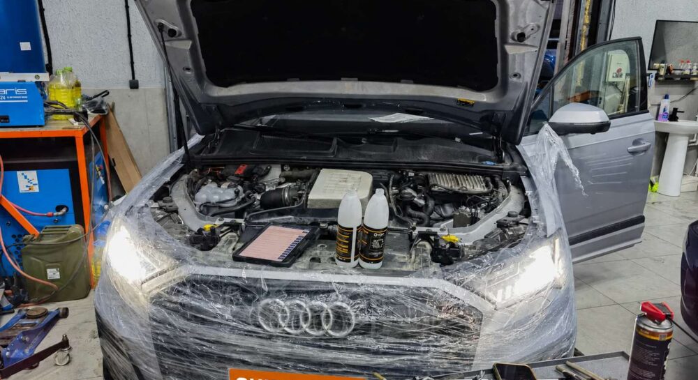 Процесс чип-тюнинга Audi Q7 2019 в Чип-Эксперт — chip-expert.pro